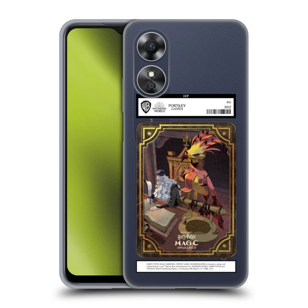 Harry Potter: Magic Awakened Characters Dumbledore Card Soft Gel Case for OPPO A17