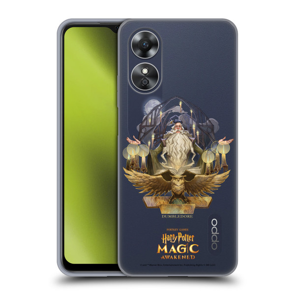Harry Potter: Magic Awakened Characters Dumbledore Soft Gel Case for OPPO A17
