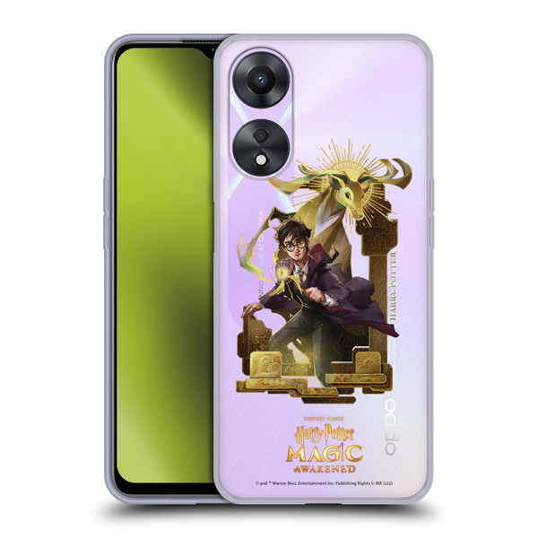 Harry Potter: Magic Awakened Characters Harry Potter Soft Gel Case for OPPO A78 5G