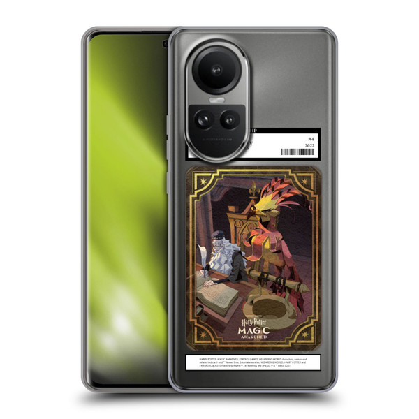 Harry Potter: Magic Awakened Characters Dumbledore Card Soft Gel Case for OPPO Reno10 5G / Reno10 Pro 5G