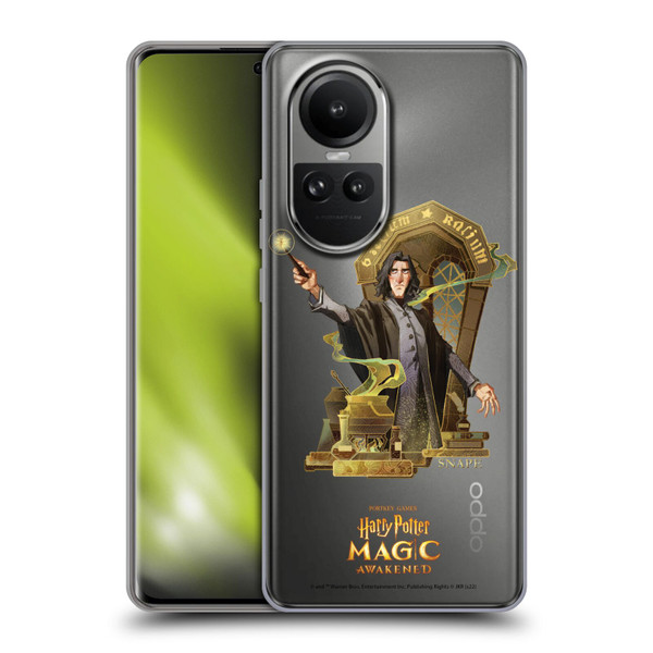 Harry Potter: Magic Awakened Characters Snape Soft Gel Case for OPPO Reno10 5G / Reno10 Pro 5G