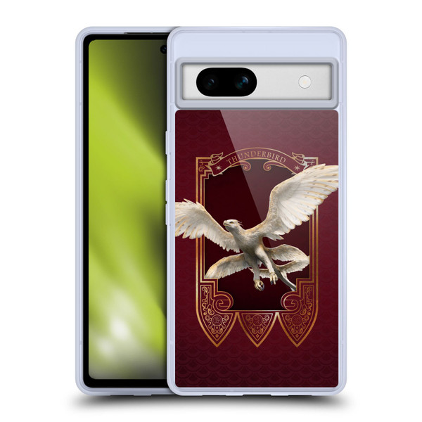 Fantastic Beasts And Where To Find Them Beasts Thunderbird Soft Gel Case for Google Pixel 7a