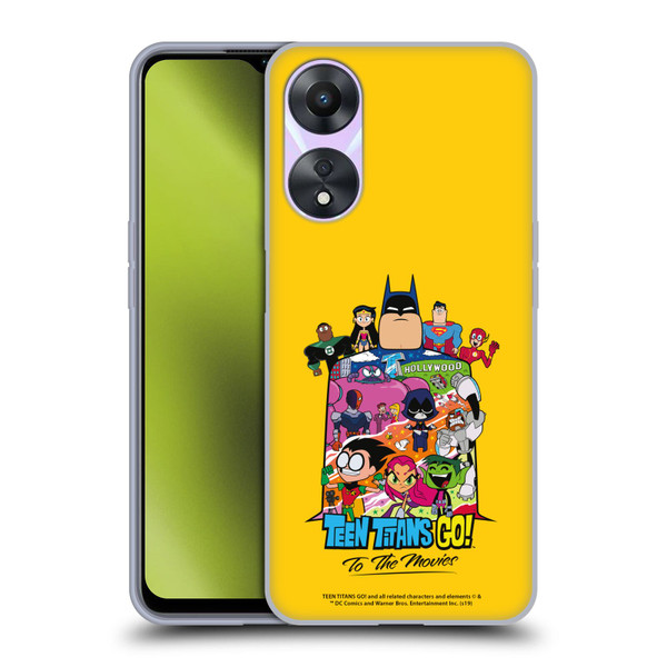 Teen Titans Go! To The Movies Hollywood Graphics Justice League Soft Gel Case for OPPO A78 4G
