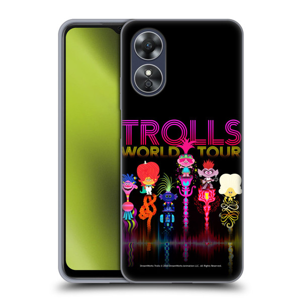 Trolls World Tour Key Art Artwork Soft Gel Case for OPPO A17