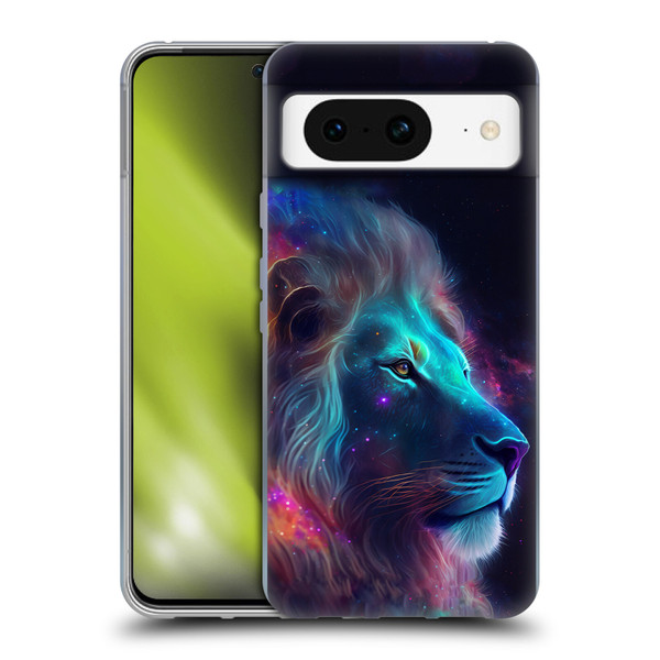 Wumples Cosmic Animals Lion Soft Gel Case for Google Pixel 8