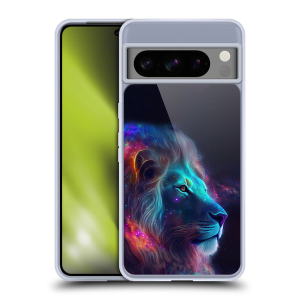 Wumples Cosmic Animals Lion Soft Gel Case for Google Pixel 8 Pro