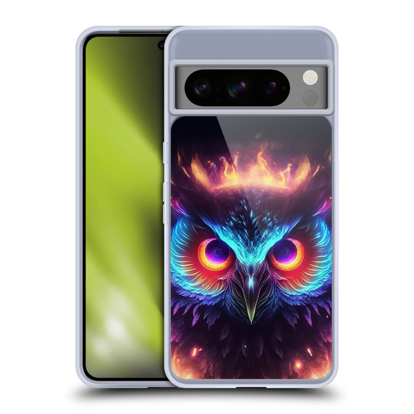 Wumples Cosmic Animals Owl Soft Gel Case for Google Pixel 8 Pro