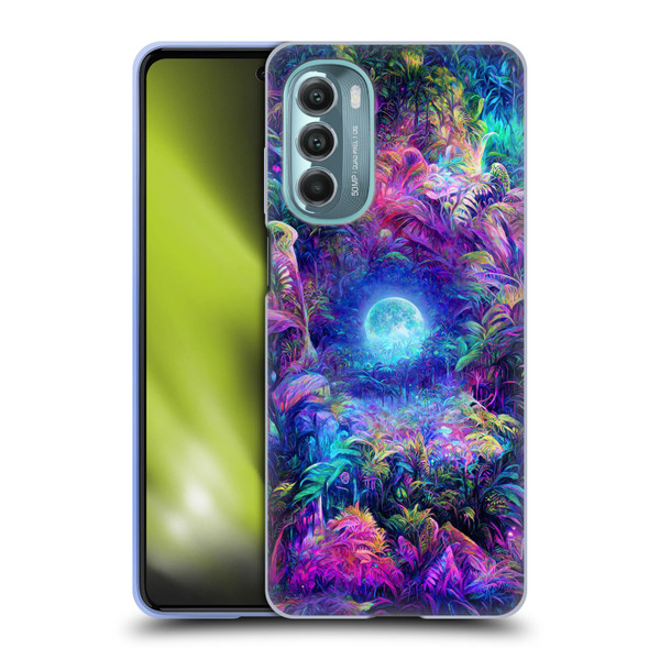 Wumples Cosmic Universe Jungle Moonrise Soft Gel Case for Motorola Moto G Stylus 5G (2022)