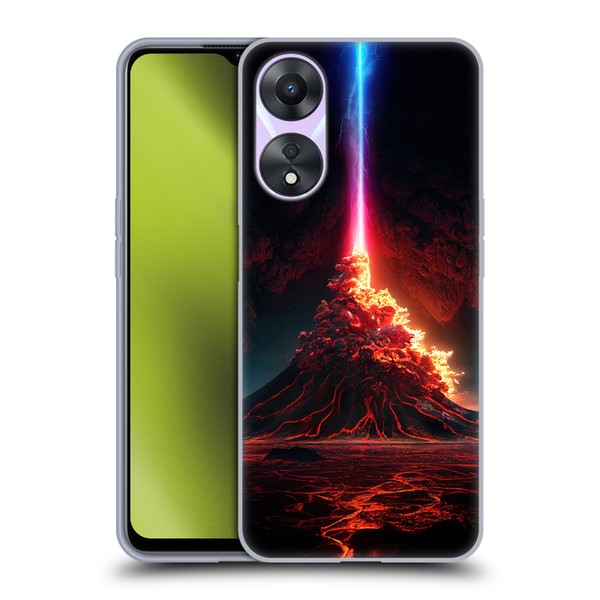 Wumples Cosmic Universe Int Eruption Soft Gel Case for OPPO A78 5G