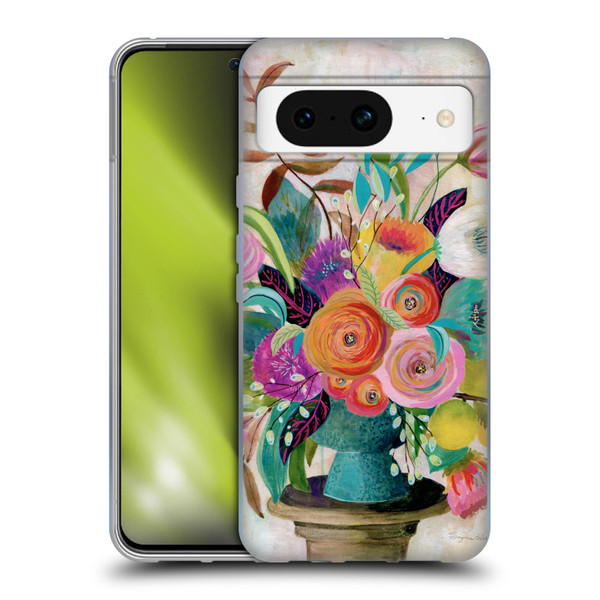 Suzanne Allard Floral Graphics Charleston Glory Soft Gel Case for Google Pixel 8