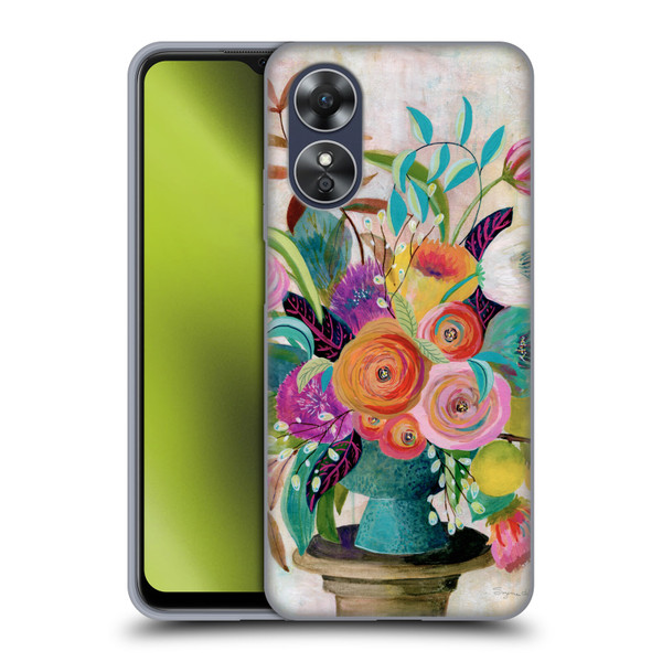 Suzanne Allard Floral Graphics Charleston Glory Soft Gel Case for OPPO A17