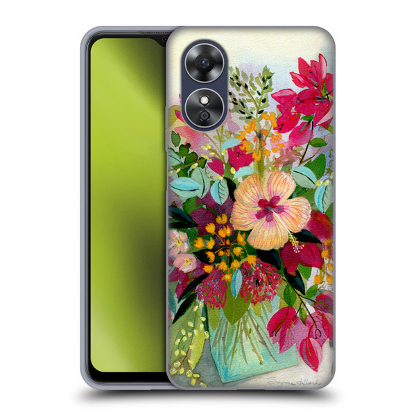 Suzanne Allard Floral Graphics Flamands Soft Gel Case for OPPO A17
