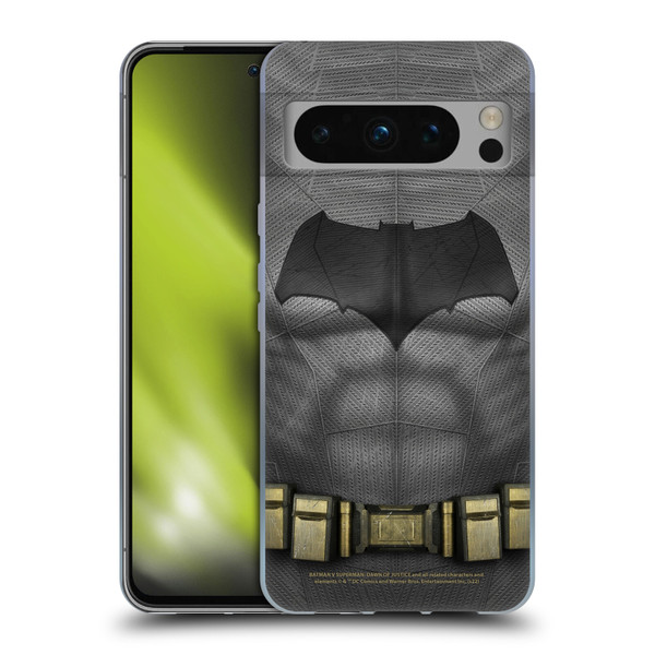 Batman V Superman: Dawn of Justice Graphics Batman Costume Soft Gel Case for Google Pixel 8 Pro
