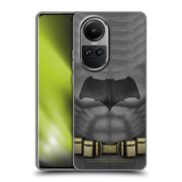 Batman V Superman: Dawn of Justice Graphics Batman Costume Soft Gel Case for OPPO Reno10 5G / Reno10 Pro 5G