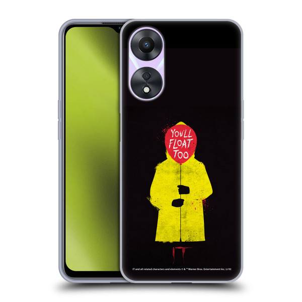 IT Movie Graphics You'll Float Too Soft Gel Case for OPPO A78 5G