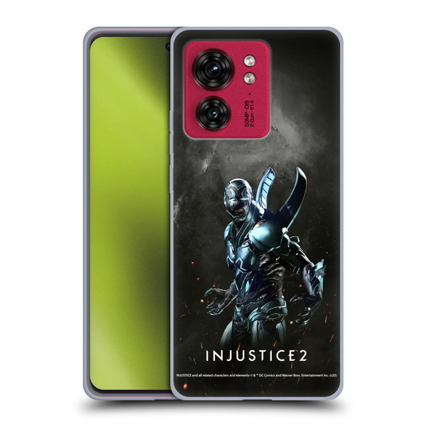 Injustice 2 Characters Blue Beetle Soft Gel Case for Motorola Moto Edge 40