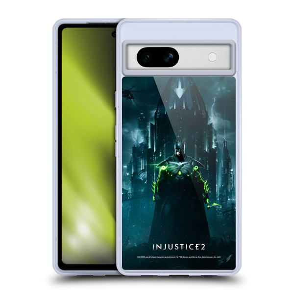 Injustice 2 Characters Batman Soft Gel Case for Google Pixel 7a