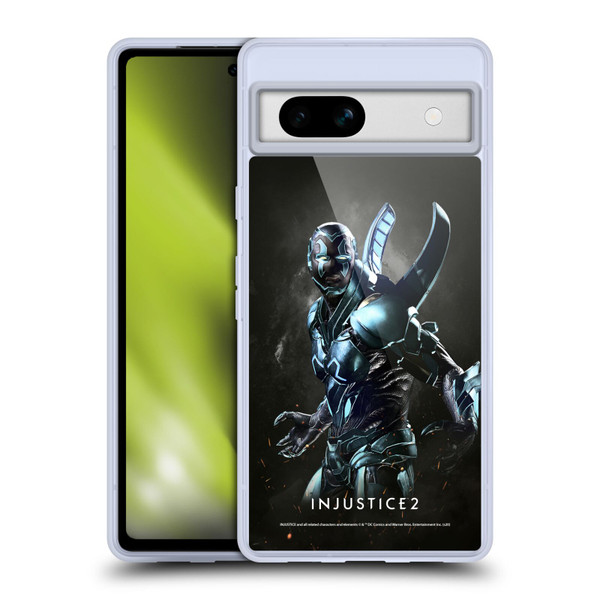 Injustice 2 Characters Blue Beetle Soft Gel Case for Google Pixel 7a