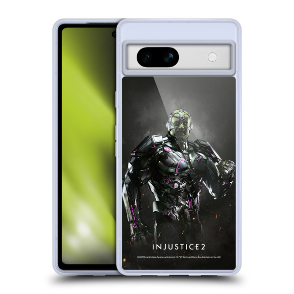 Injustice 2 Characters Brainiac Soft Gel Case for Google Pixel 7a