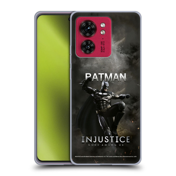 Injustice Gods Among Us Characters Batman Soft Gel Case for Motorola Moto Edge 40