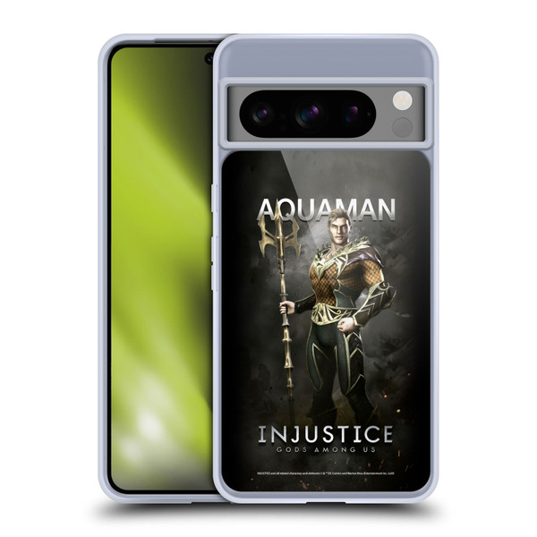 Injustice Gods Among Us Characters Aquaman Soft Gel Case for Google Pixel 8 Pro
