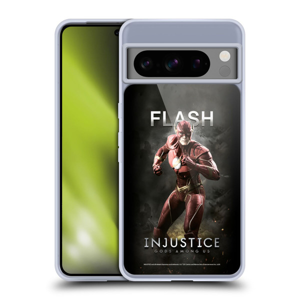 Injustice Gods Among Us Characters Flash Soft Gel Case for Google Pixel 8 Pro