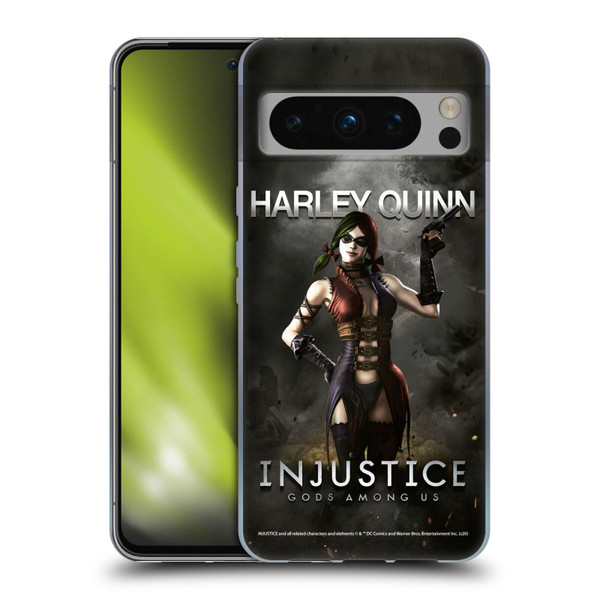 Injustice Gods Among Us Characters Harley Soft Gel Case for Google Pixel 8 Pro