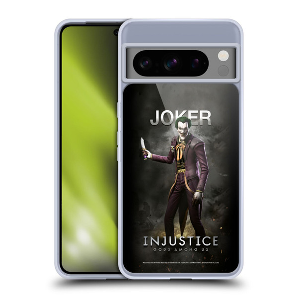 Injustice Gods Among Us Characters Joker Soft Gel Case for Google Pixel 8 Pro