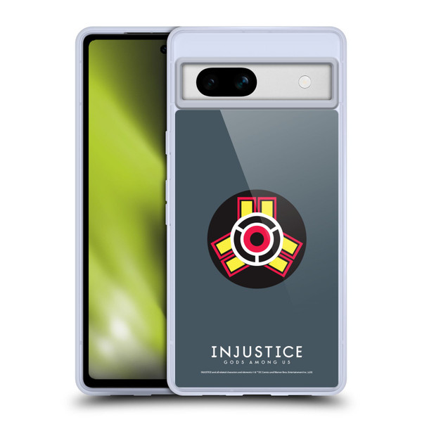 Injustice Gods Among Us Key Art Game Logo Soft Gel Case for Google Pixel 7a