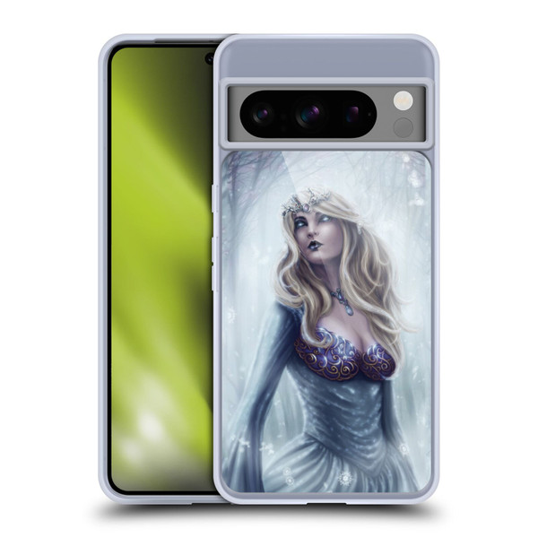 Tiffany "Tito" Toland-Scott Christmas Art Winter Forest Queen Soft Gel Case for Google Pixel 8 Pro