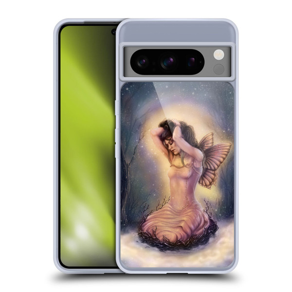Tiffany "Tito" Toland-Scott Fairies Pink Winter Soft Gel Case for Google Pixel 8 Pro