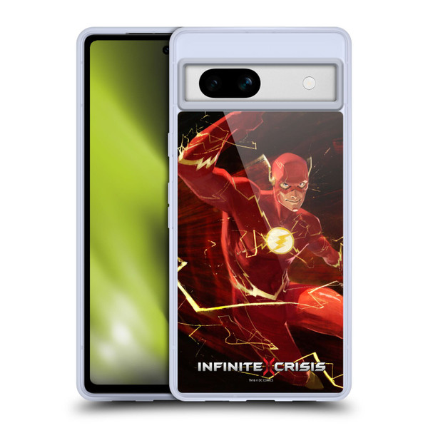 Infinite Crisis Characters Flash Soft Gel Case for Google Pixel 7a