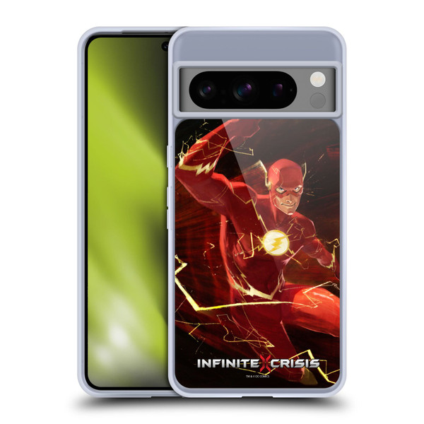 Infinite Crisis Characters Flash Soft Gel Case for Google Pixel 8 Pro