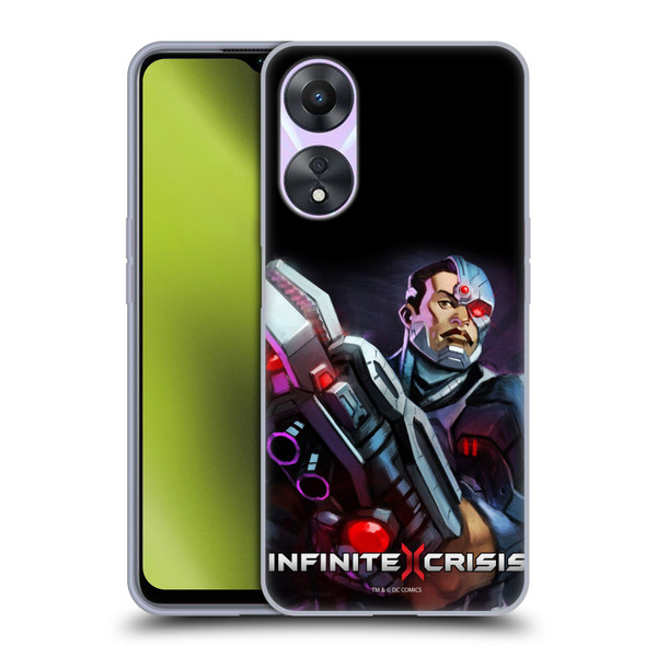 Infinite Crisis Characters Cyborg Soft Gel Case for OPPO A78 5G