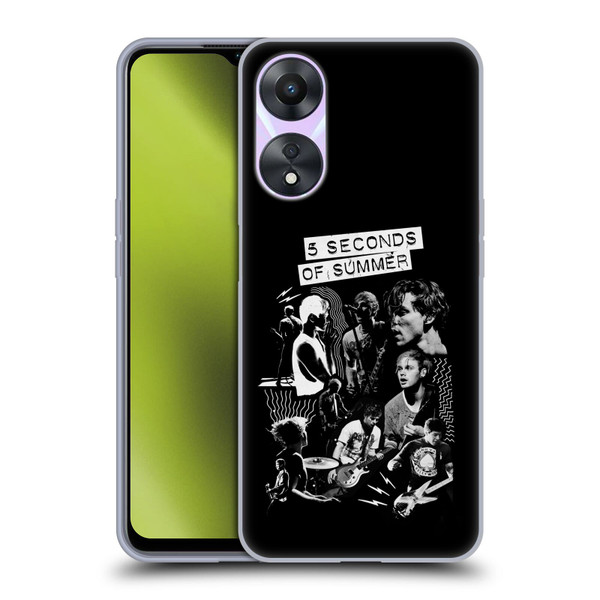 5 Seconds of Summer Posters Punkzine Soft Gel Case for OPPO A78 5G