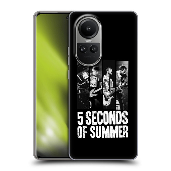5 Seconds of Summer Posters Strips Soft Gel Case for OPPO Reno10 5G / Reno10 Pro 5G