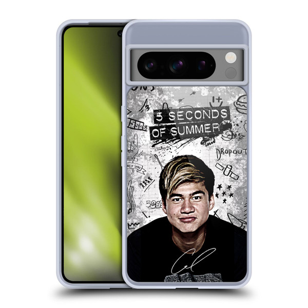 5 Seconds of Summer Solos Vandal Calum Soft Gel Case for Google Pixel 8 Pro