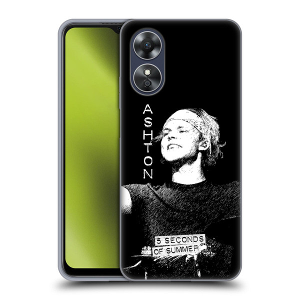 5 Seconds of Summer Solos BW Ashton Soft Gel Case for OPPO A17