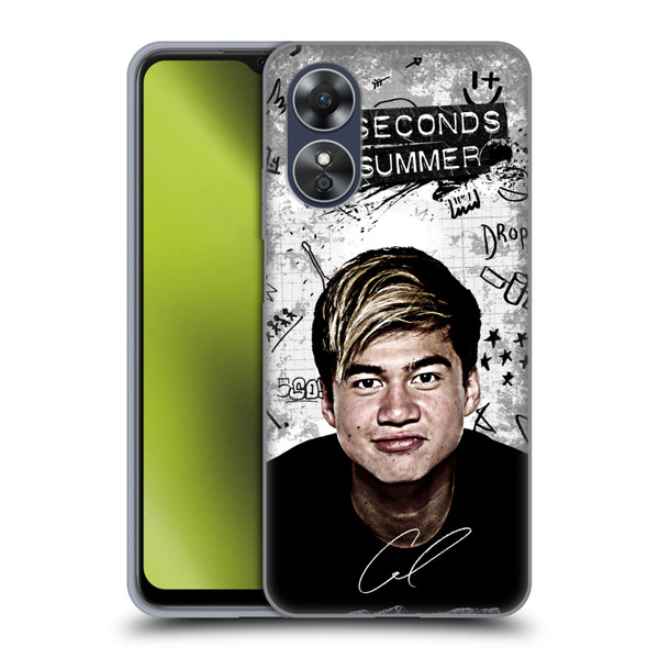 5 Seconds of Summer Solos Vandal Calum Soft Gel Case for OPPO A17