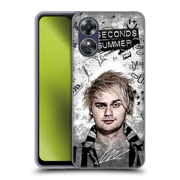 5 Seconds of Summer Solos Vandal Mikey Soft Gel Case for OPPO A17