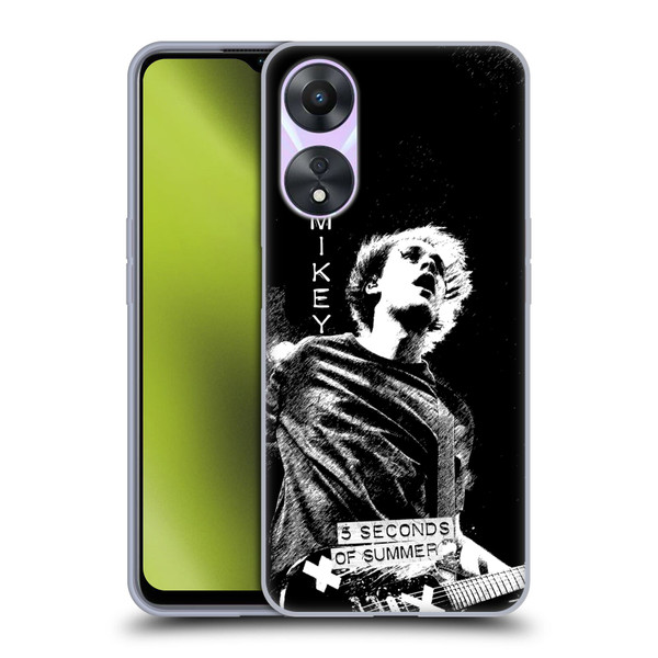 5 Seconds of Summer Solos BW Mikey Soft Gel Case for OPPO A78 5G