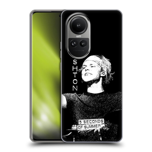 5 Seconds of Summer Solos BW Ashton Soft Gel Case for OPPO Reno10 5G / Reno10 Pro 5G