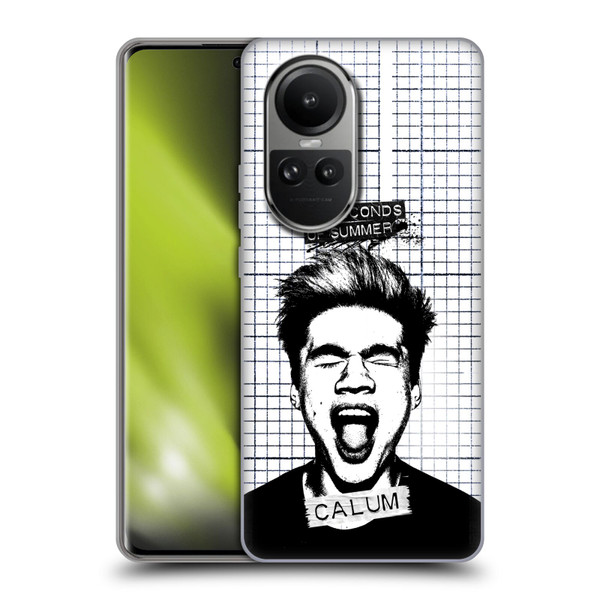5 Seconds of Summer Solos Grained Calum Soft Gel Case for OPPO Reno10 5G / Reno10 Pro 5G