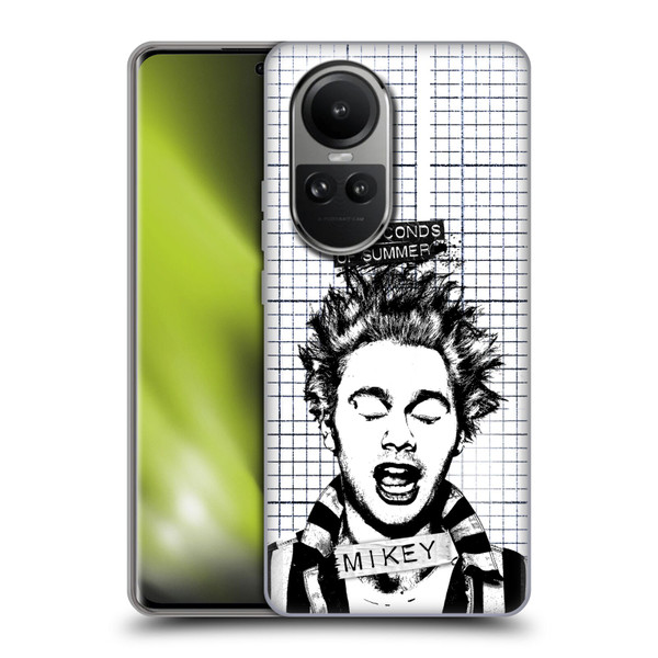 5 Seconds of Summer Solos Grained Mikey Soft Gel Case for OPPO Reno10 5G / Reno10 Pro 5G