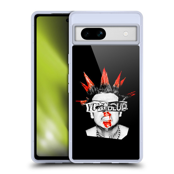 Yungblud Graphics Face Soft Gel Case for Google Pixel 7a