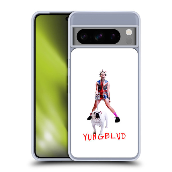 Yungblud Graphics Strawberry Lipstick Soft Gel Case for Google Pixel 8 Pro