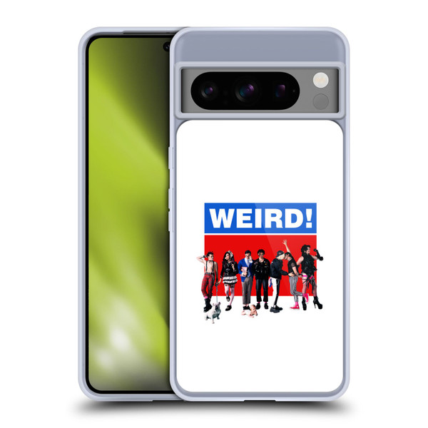 Yungblud Graphics Weird! Soft Gel Case for Google Pixel 8 Pro