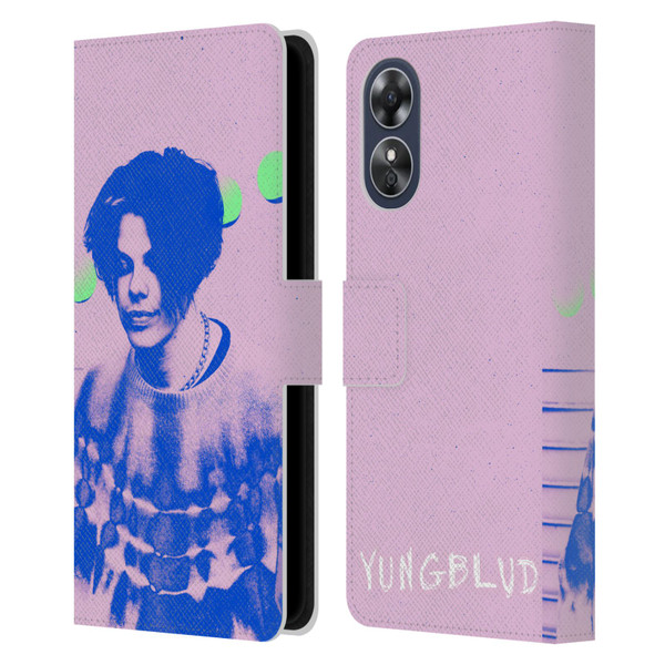 Yungblud Graphics Photo Leather Book Wallet Case Cover For OPPO A17