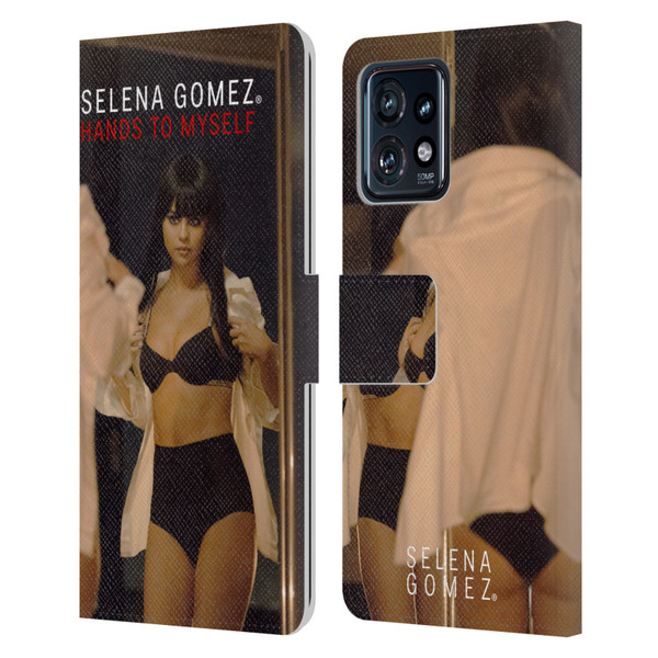 Selena Gomez Revival Hands to myself Leather Book Wallet Case Cover For Motorola Moto Edge 40 Pro