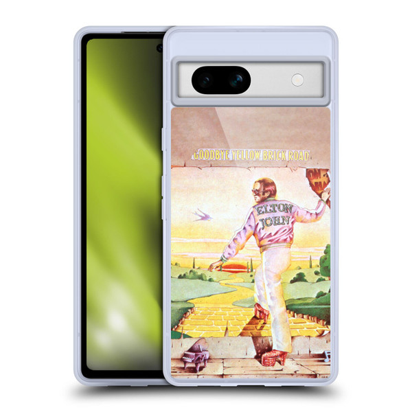 Elton John Artwork GBYR Album Soft Gel Case for Google Pixel 7a